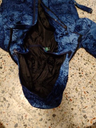 Chaqueta Desigual acolchada azul