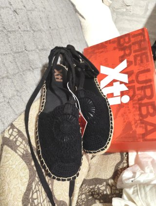 Alpargatas Xti Negras Talla 38
