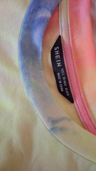 T-shirt SHEIN tie-dye taglia M