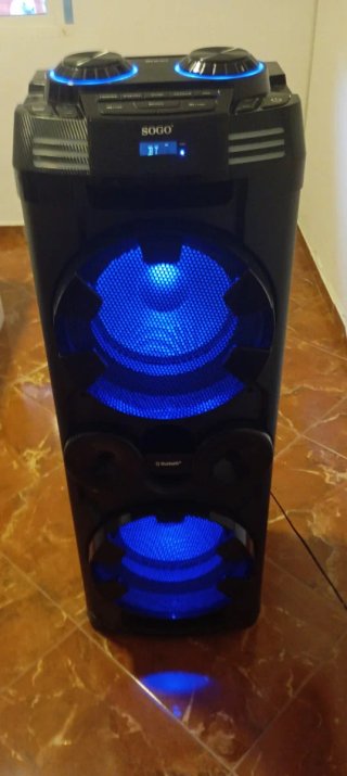 Altavoz SOGO Bluetooth con Luces LED