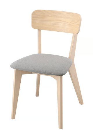2 Sillas Ikea Lisabo Madera