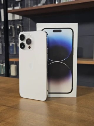 IPHONE 14 PRO MAX 128GB ARGENTO BATTERIA 100%