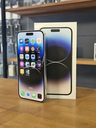 IPHONE 14 PRO MAX 128GB ARGENTO BATTERIA 100%