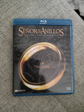 El Señor de los Anillos Trilogía Blu-ray