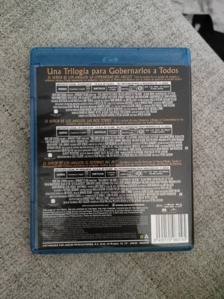 El Señor de los Anillos Trilogía Blu-ray