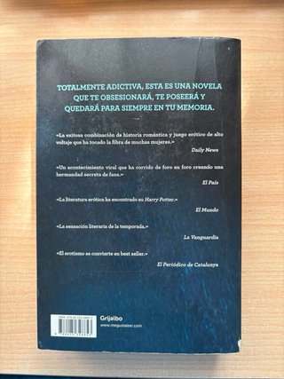 Libro “Cincuenta sombras liberadas”