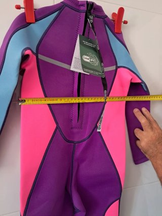 Traje de Neopreno Infantil Morado