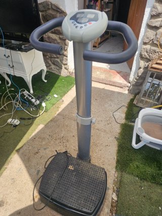 Plataforma vibratoria para ejercicio