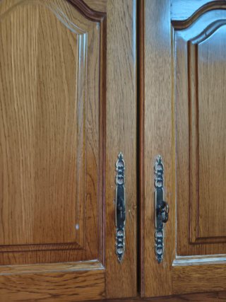 Mueble de cocina madera y metal, para desmontar