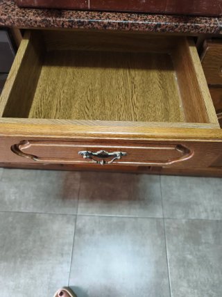Mueble de cocina madera y metal, para desmontar