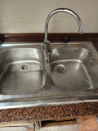 Mueble de cocina madera y metal, para desmontar