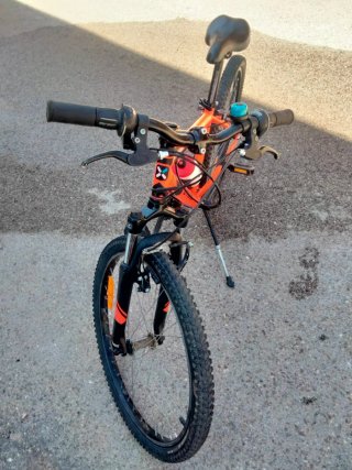 Bici BTWIN Rockrider 24 Naranja
