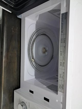 Microondas OK. Funciona perfectamente