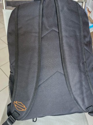 Zaino Harley Davidson nero e arancione