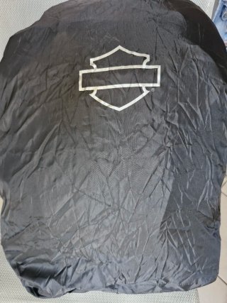 Zaino Harley Davidson nero e arancione