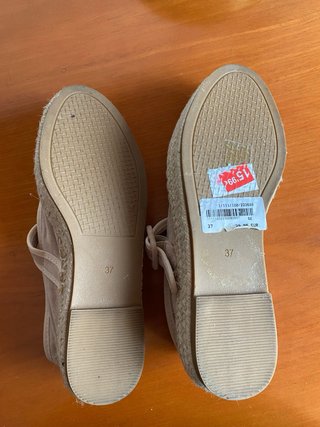 Zapatos planos beige mujer Ideal Shoes