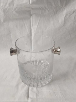 Cubitera de cristal tallado
