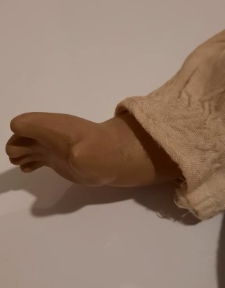 Bambola Porcellana Vintage Il Smorfioso