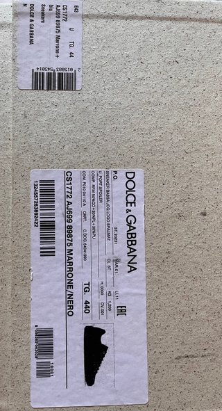 Dolce & Gabbana Logo Print Zapatillas Taglia 44