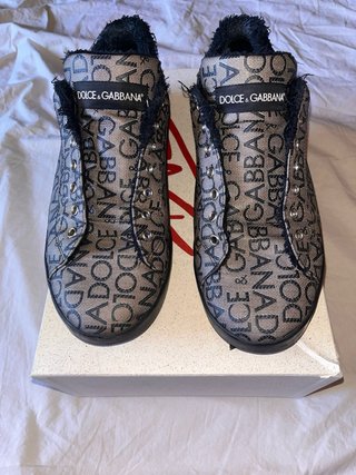 Dolce & Gabbana Logo Print Zapatillas Taglia 44