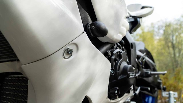 Carenado circuito Yamaha R1 R1M blanco