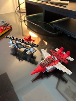 Lote 3 Mini Aviones LEGO Creator