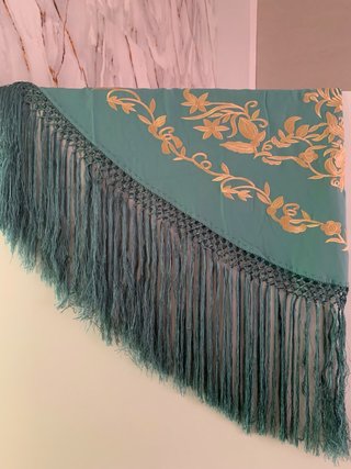 Mantoncillo Flamenco Bordado Nuevo