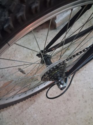 Bicicleta Btwin Montaña Negra