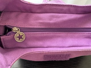 Bolso Converse Morado Vintage