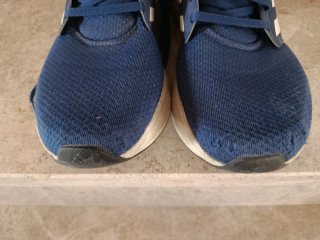 Zapatillas Adidas Azul y Blanco