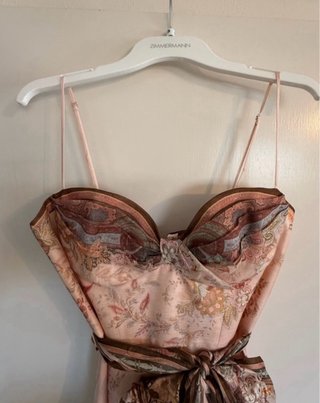 Vestido Zimmermann Alchemy Multicolor