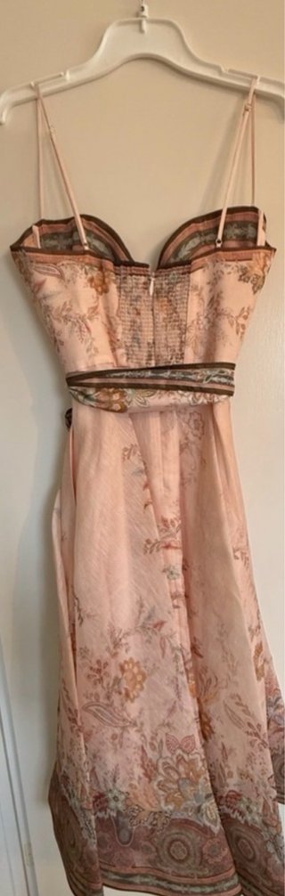 Vestido Zimmermann Alchemy Multicolor