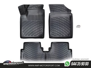 ALFOMBRILLAS DE GOMA RIZLINE PARA CITROËN BERLINGO / PEUGEOT PARTNER 1996-2008