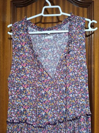 Vestido largo floral