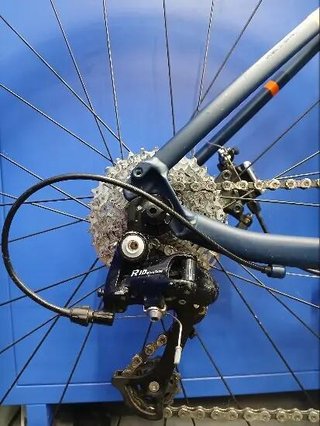 Bicicleta Carretera Aluminio Microshift 10V Triban RC520
