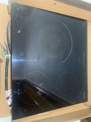 Placa Inducción Samsung Negra (cristal roto)