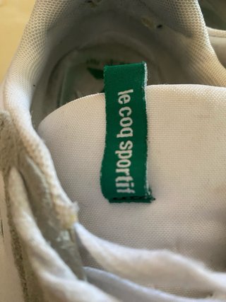 Zapatillas Le Coq Sportif Hombre Blancas y Verdes