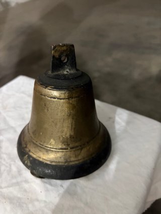 Campana antica in ottone