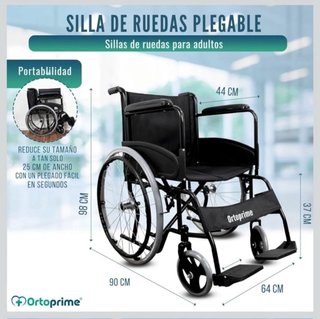 Silla de ruedas plegable