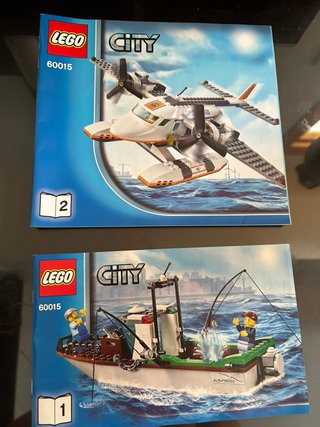 LEGO City 60015 - Barco y Avión Guardacostas
