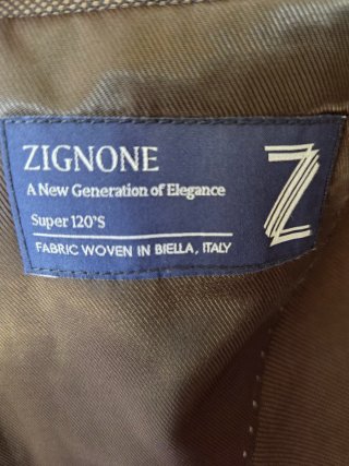 Giacca Gutteridge Lana Zignone Marrone
