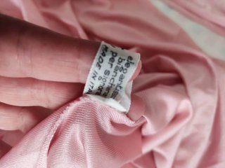 Camicia da notte lunga leggera rosa TG 46