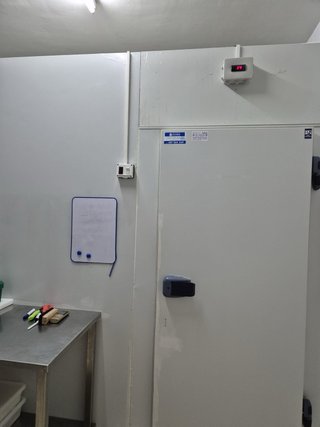 Cámara frigorífica industrial