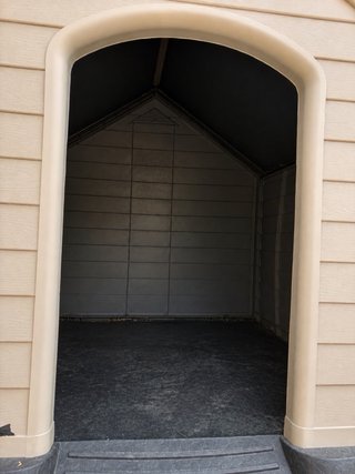 Caseta para Perro Grande Curver Beige 95x99x99