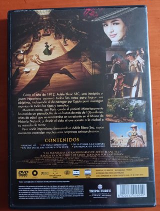 DVD Adele y el Misterio de la Momia