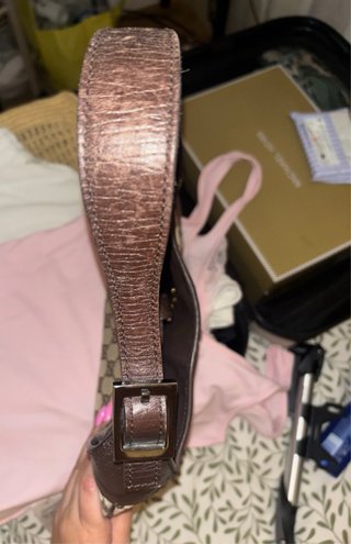 Bolso vintage Gucci marrón multicolor No original)