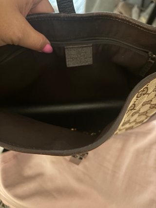 Bolso vintage Gucci marrón multicolor No original)