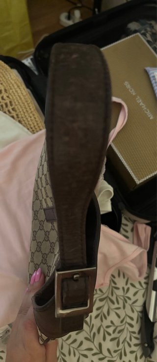Bolso vintage Gucci marrón multicolor No original)