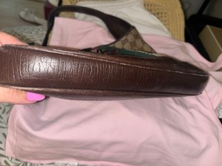 Bolso vintage Gucci marrón multicolor No original)