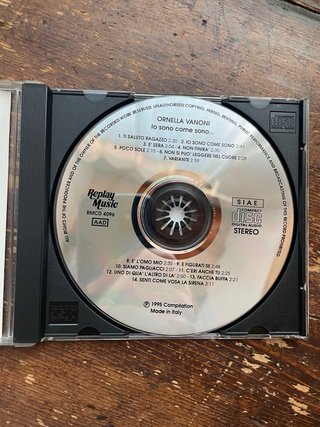 CD Ornella Vanoni - Io Sono Come Sono